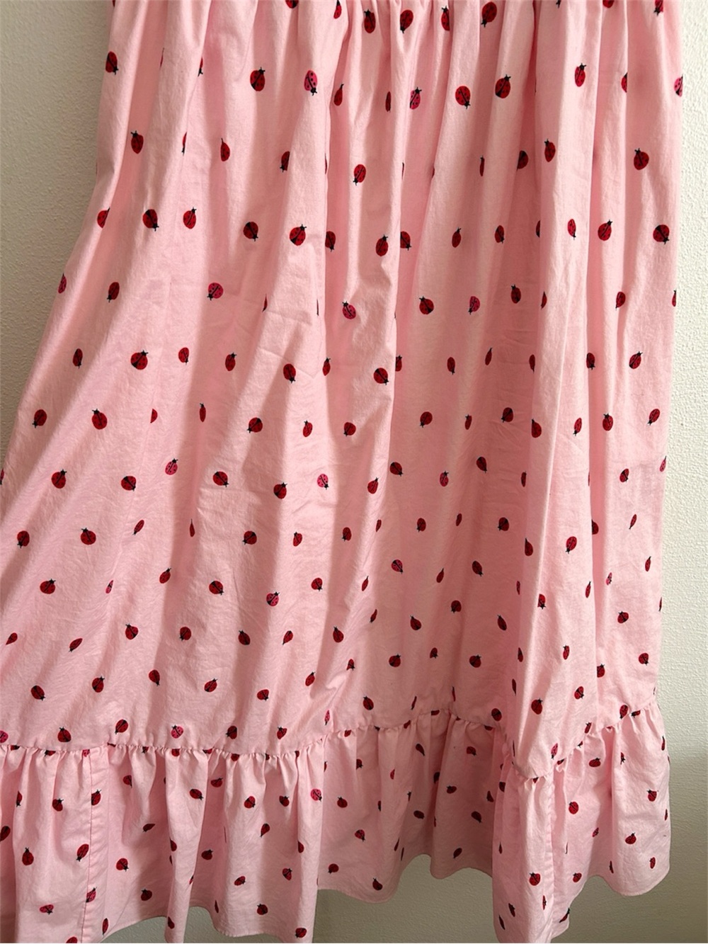 kate spade Pink Midi Dress with Ladybug Print - Picture 3 of 6